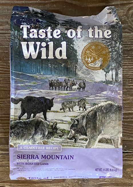 Taste of the wild sierra clearance mountain